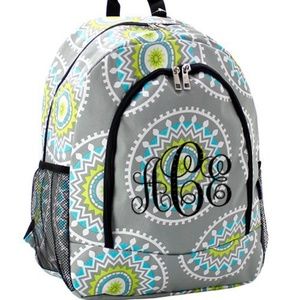 FUN CANVAS CHIC GARDEN BACKPACK/BOOK BAG!